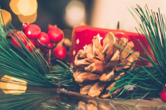kerststukje