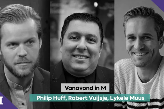 Philip Huff, Robert Vuijsje en Lykele Muus