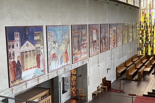 kapel Christus-Hogepriester van het franciscanenklooster La Clarté-Dieu