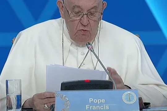 Franciscus sprak op zijn laatste dag in Kazachstan