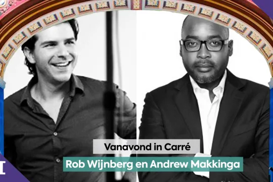 Rob Wijnberg en Andrew Makkinga