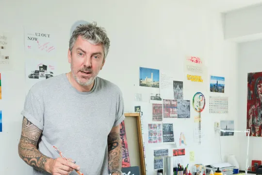 Ruud de Wild in atelier