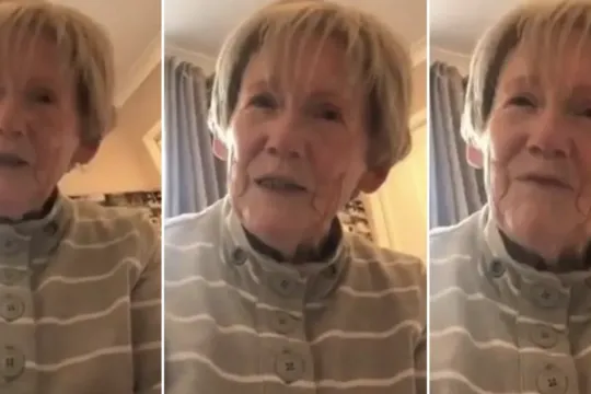 De oma van Aimee 