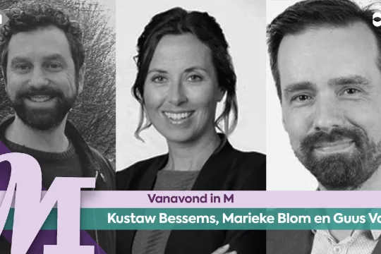 Kustaw Bessems, Marieke Blom en Guus Valk