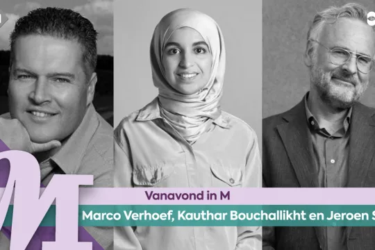 Marco Verhoef, Kauthar Bouchallikht en Jeroen Smit