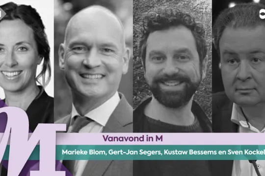 Marieke Blom, Gert-Jan Segers, Kustaw Bessems en Sven Kockelmann