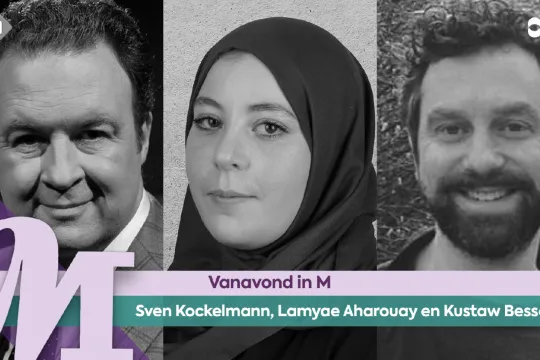 Sven Kockelmann,  Lamyae Aharouay en Kustaw Bessems