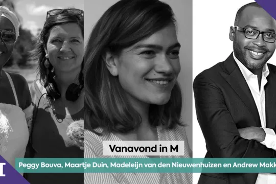Peggy Bouva, Maartje Duin, Madeleijn van den Nieuwenhuizen en Andrew Makkinga