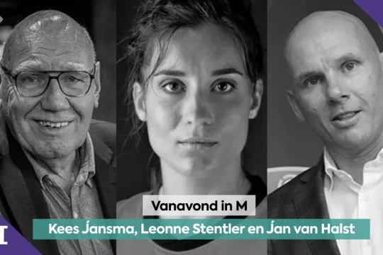 Kees Jansma, Leonne Stentler en Jan van Halst 