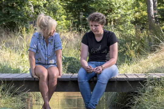 Boer Steffi en Yvon Jaspers