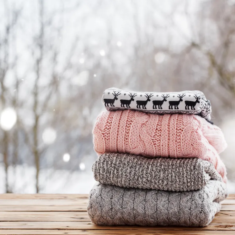kleding wassen hack sneeuw binnenstebuiten