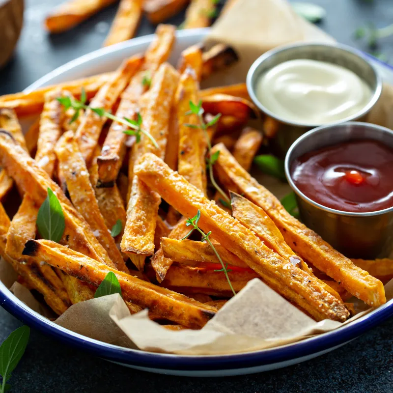 Zoete aardappelfriet - Keuringsdienst van waarde