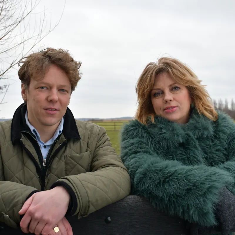 Annemiek Schrijver en Egbert Modderman