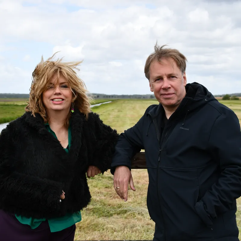 Annemiek Schrijver en Ingmar Heytze