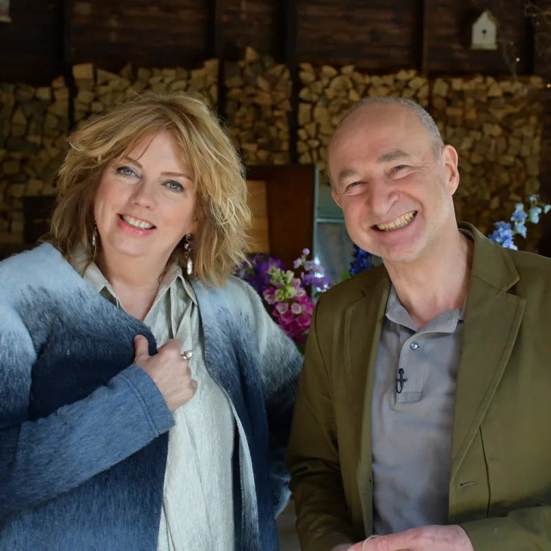 Annemiek Schrijver en Jim van Os