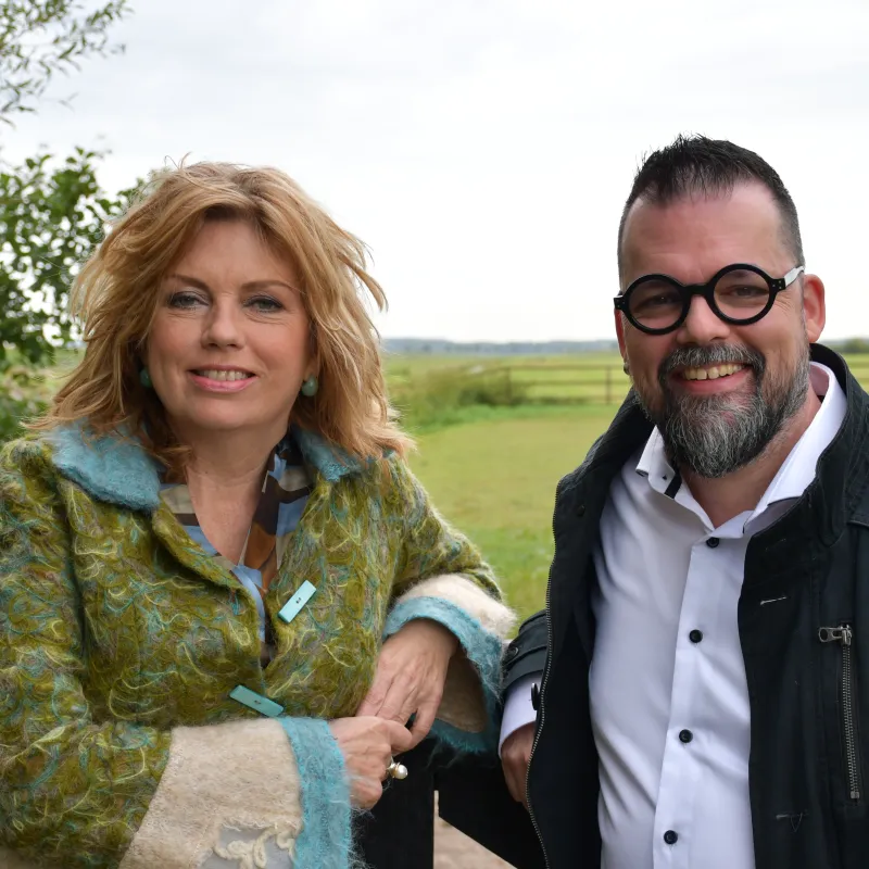 Annemiek Schrijver en Wouter van der Toorn