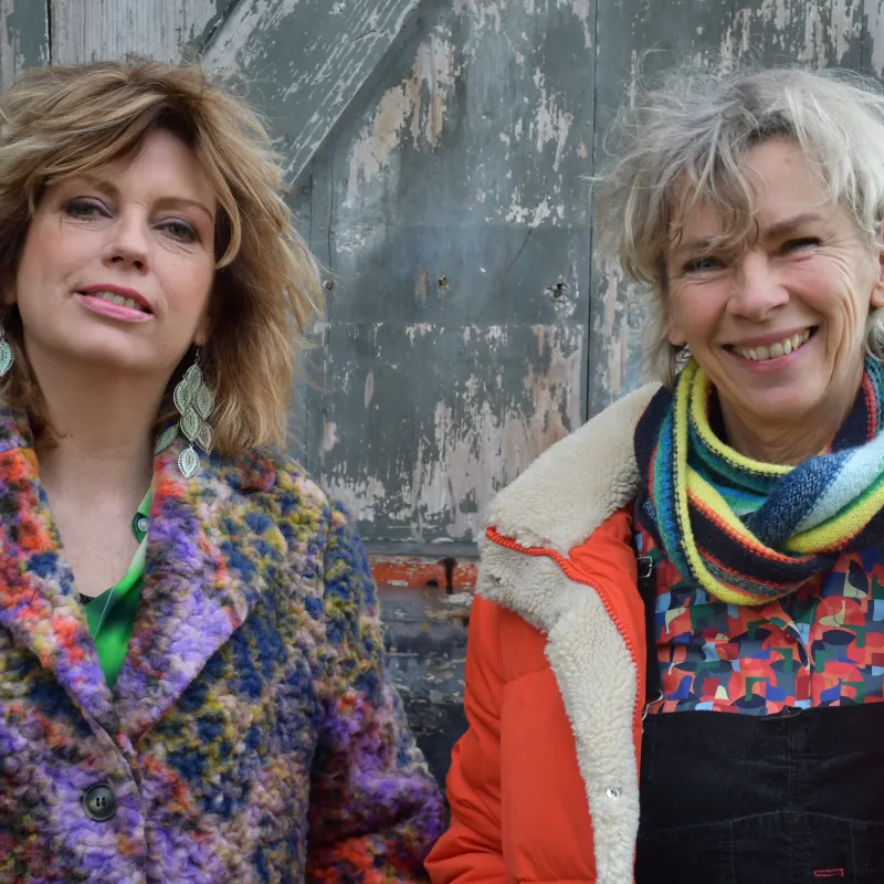 Annemiek Schrijver en Francine Oomen