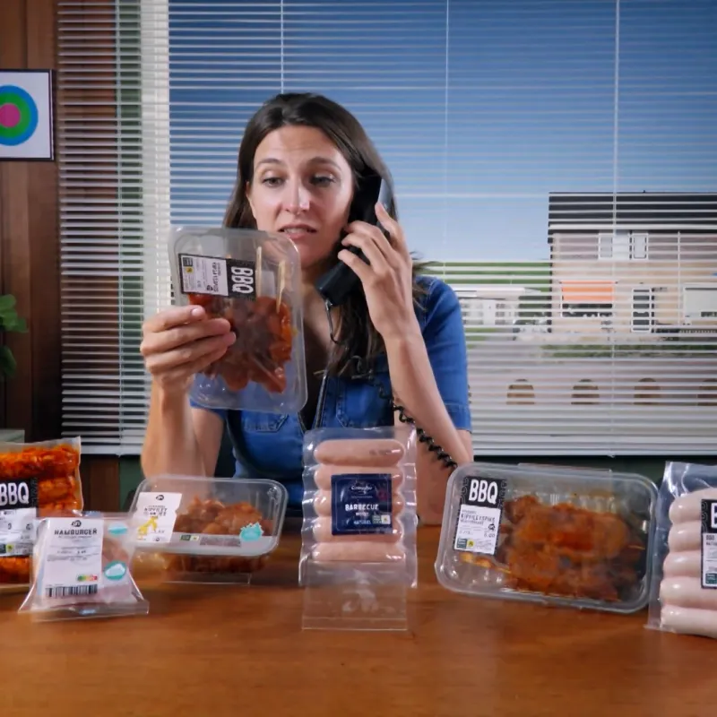 Vlees met eiwit - Anna Gimbrère - Keuringsdienst van waarde