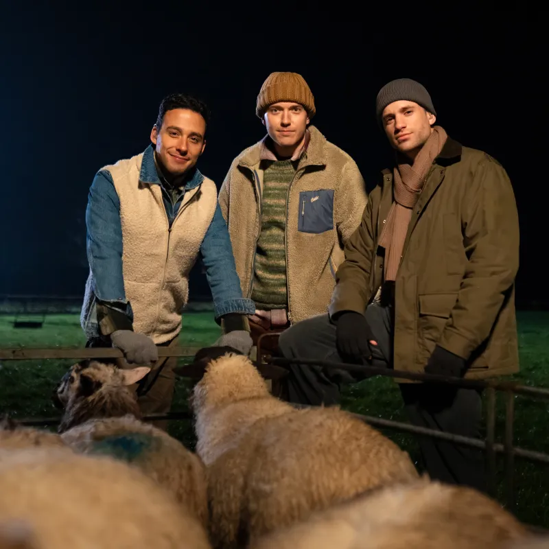 De herders in De kerststal van Nederland