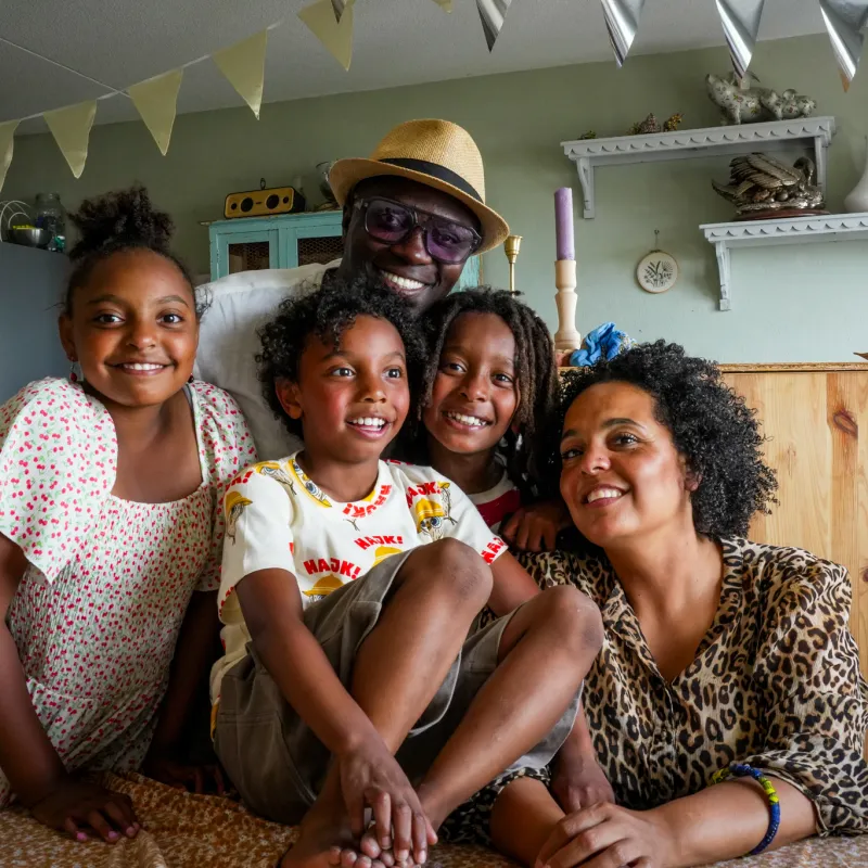 Familie Cudogham Een huis vol