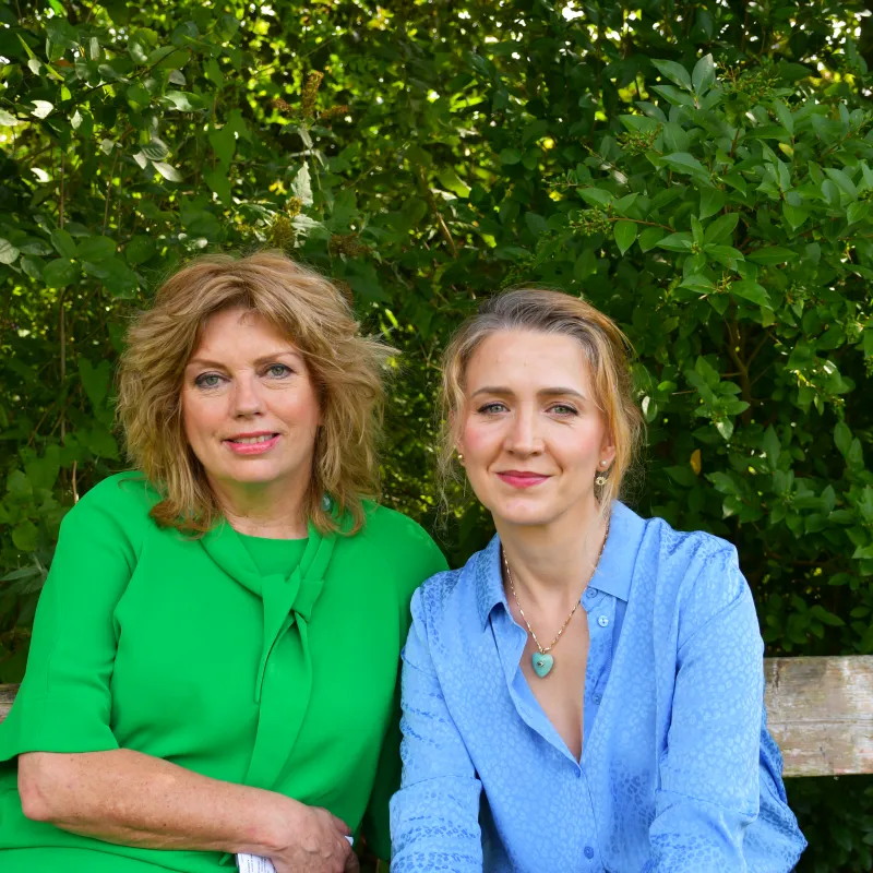 Annemiek Schrijver en Alicja Gescinska