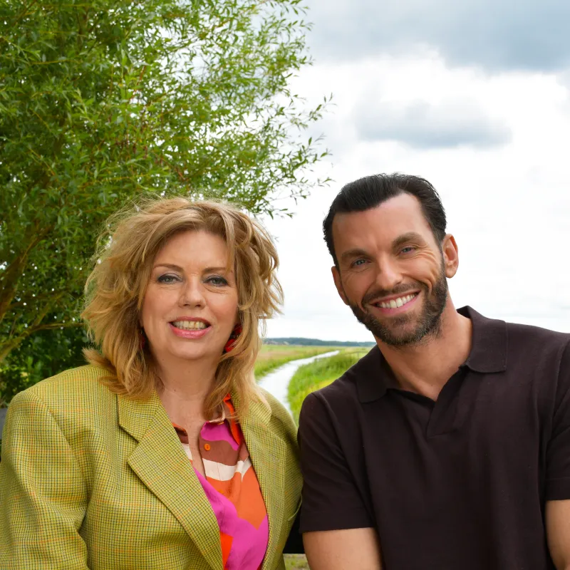 Annemiek Schrijver en Angelo Schuurmans