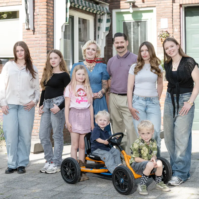 Familie Bal uit Een huis vol