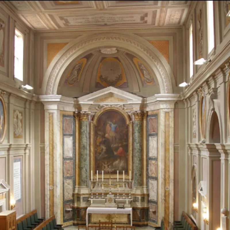Friezenkerk Rome - uitsnede