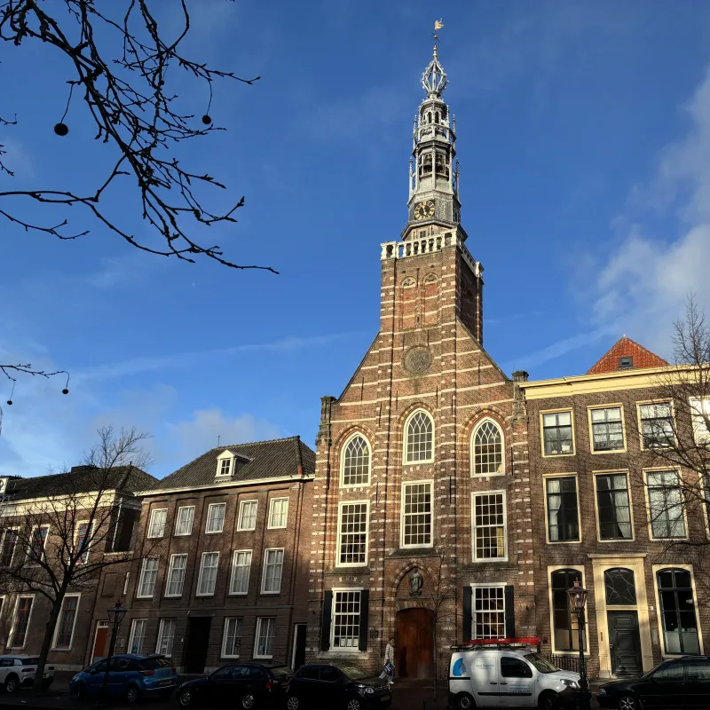 Lodewijkkerk Leiden - winter