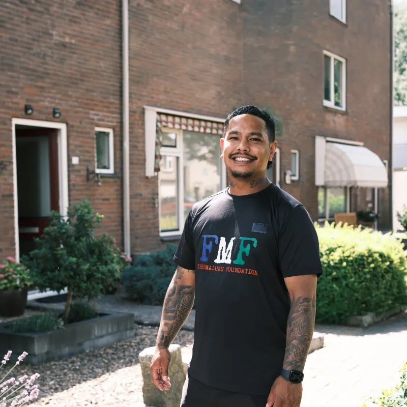 Marciano loopt de Nijmeegse Vierdaagse 