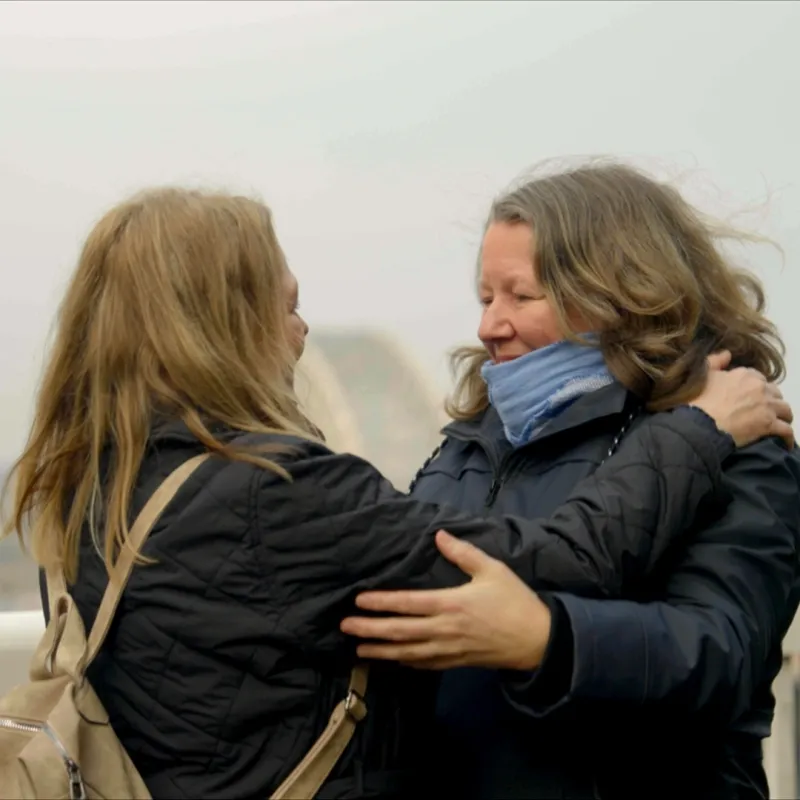 Marielle en Jolanda ontmoeting App me als je thuis bent