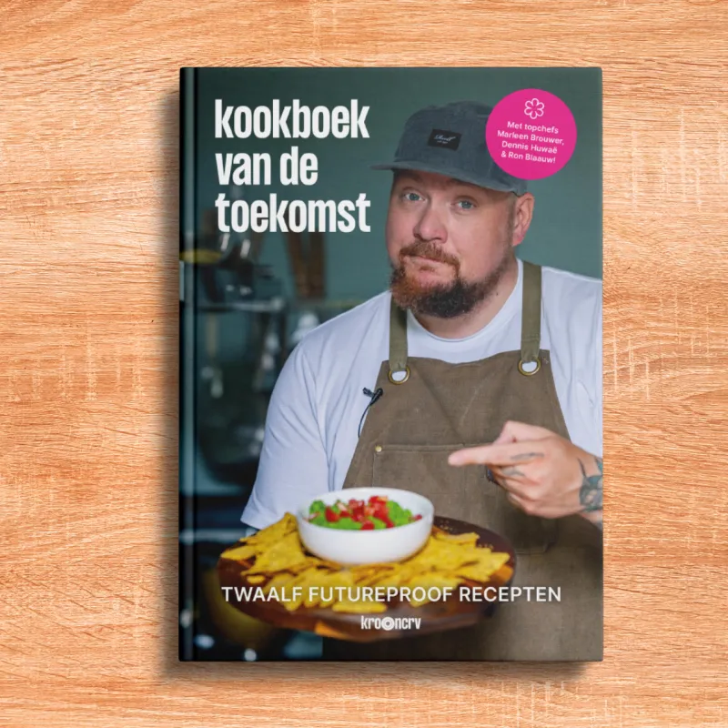kookboek van de toekomst download houten tafel