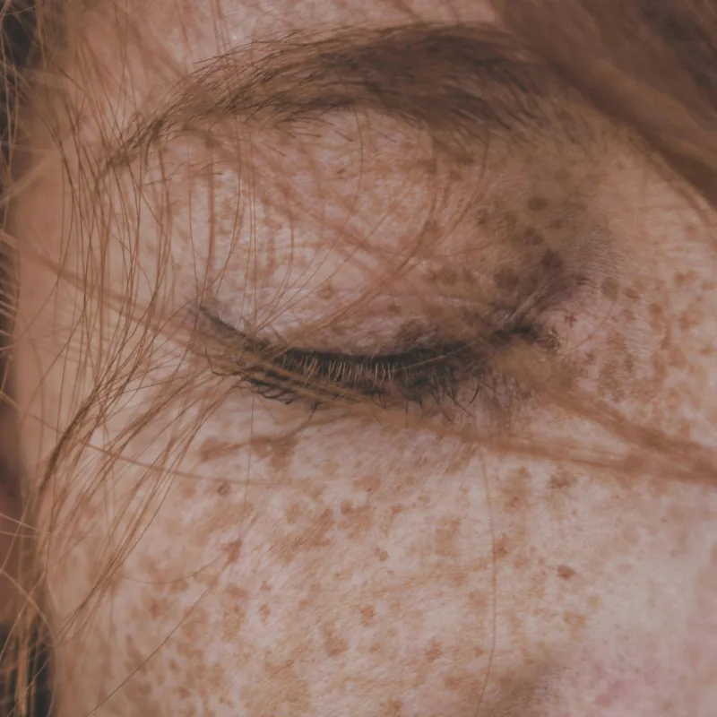 Close-up dicht oog