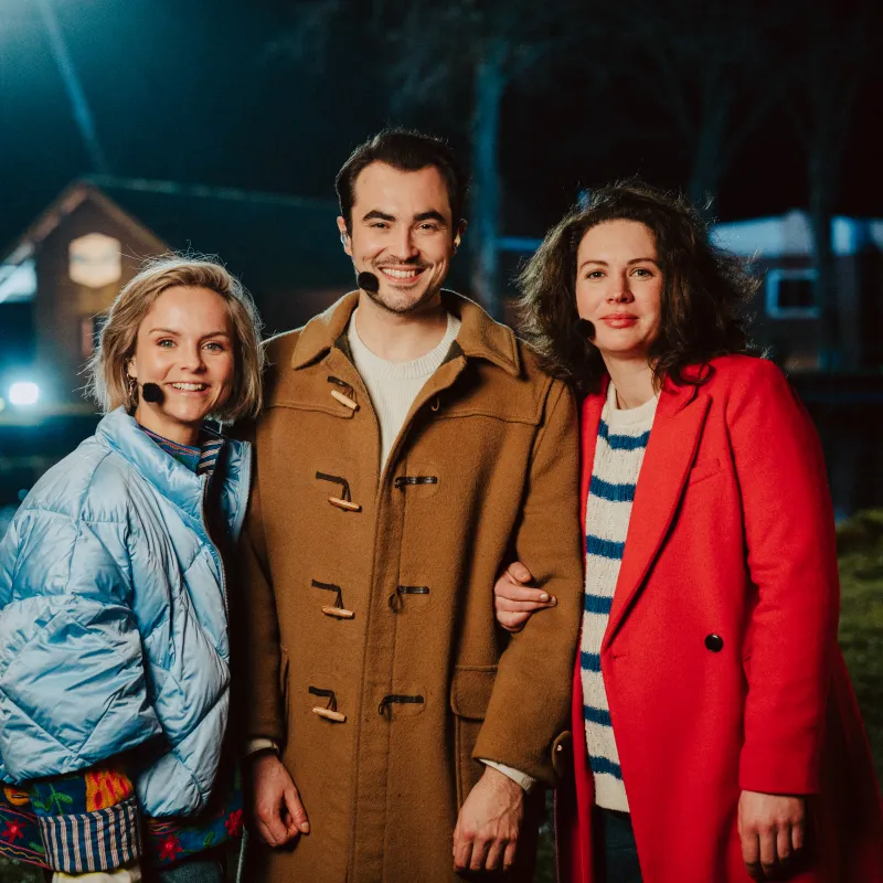 Milan Waardenburg, Stijn Franssen en Annemiek Koekoek