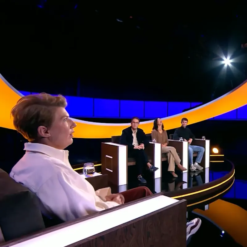 Mensen in een studio