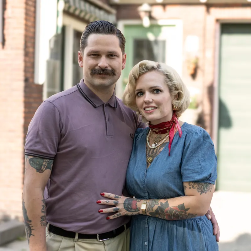 Simon en Lisa Bal uit Een huis vol