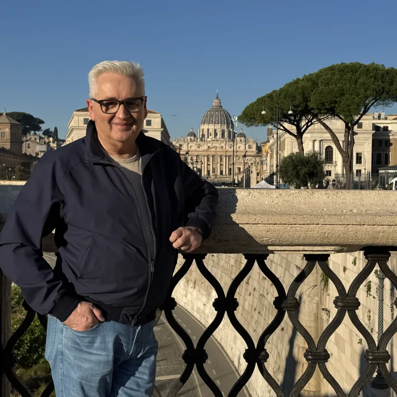 Wilfred Kemp in Rome