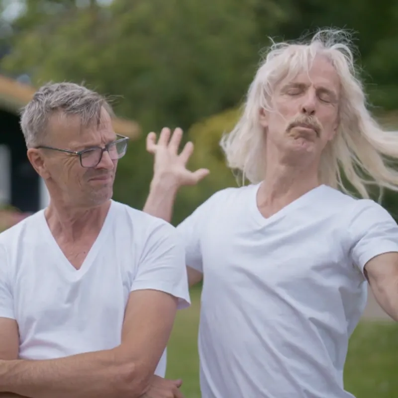 Wim en Peter uit Groeten vanaf de camping