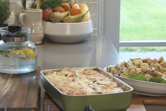 Vegetarische lasagne BinnensteBuiten Vegetarische lasagne