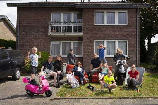 Familie Buddenbruck in quarantaine