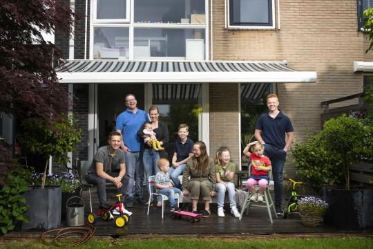 Familie Kraan in quarantaine