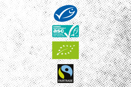 KVW supermarktgids - keurmerken verse vis