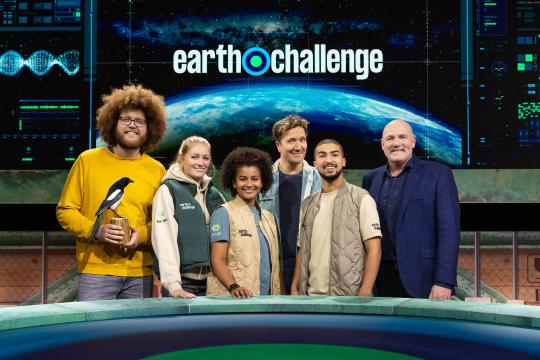 Earth Challenge banner foto Earth Challenge banner foto