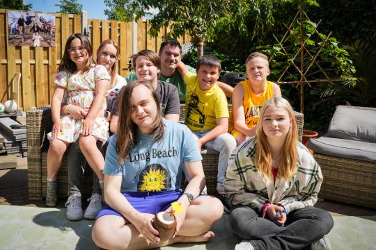Familie Wildeman Een huis vol Vaderdag Een vader met 7 kinderen