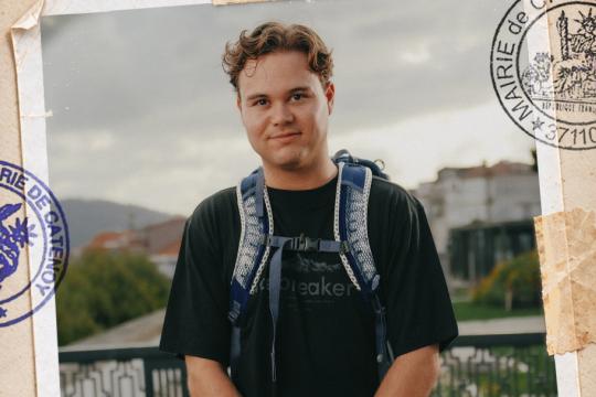 Sam Kroon - Op weg naar Santiago paspoort