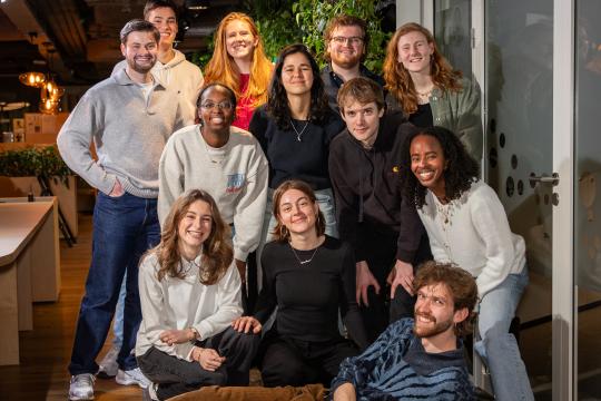 De groepsfoto van de Radioschool 2026