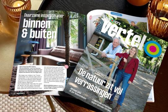 Tafeltje met magazines