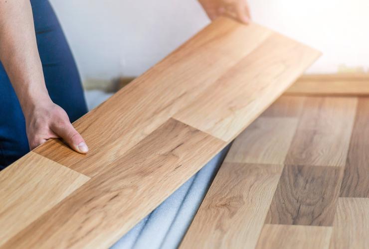 verbouwing van de eeuw - goedkope duurzame vloer