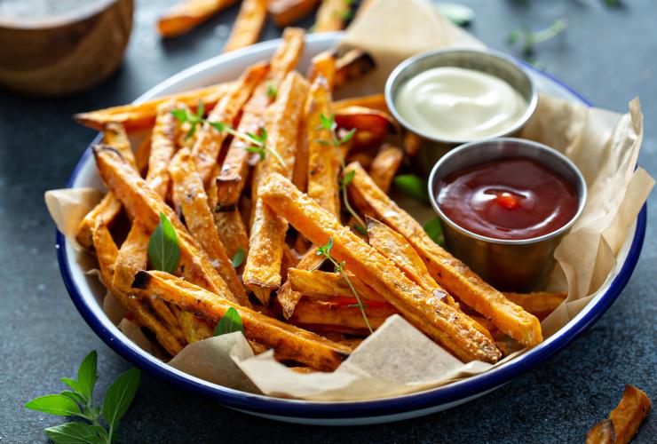 Zoete aardappelfriet - Keuringsdienst van waarde