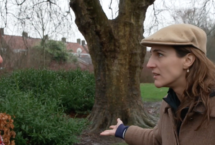 Anna Gimbrère in gesprek over buitenruimte met Suzan in Pointer